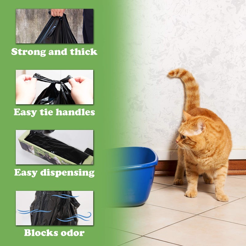 Sand Dipper Cat Litter Waste Bags | Strong Thick Odor Sealing (Medium 50 Roll) - Image 3